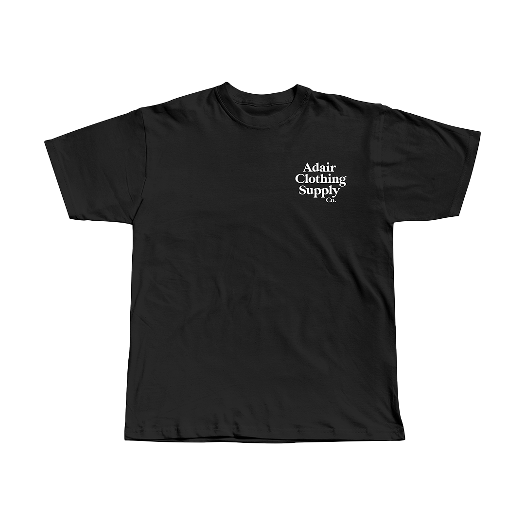 ADAIR COMPANY STREET TYPOGRAPHY TEE