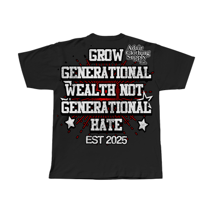 ECONOMICS OVER RACISM  GRAPHIC TEE