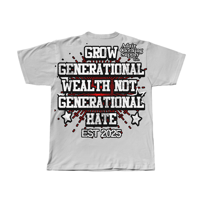 ECONOMICS OVER RACISM  GRAPHIC TEE