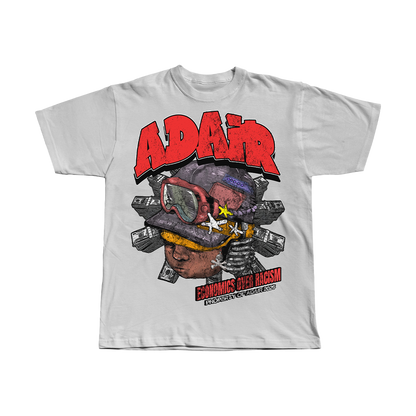 ECONOMICS OVER RACISM  GRAPHIC TEE