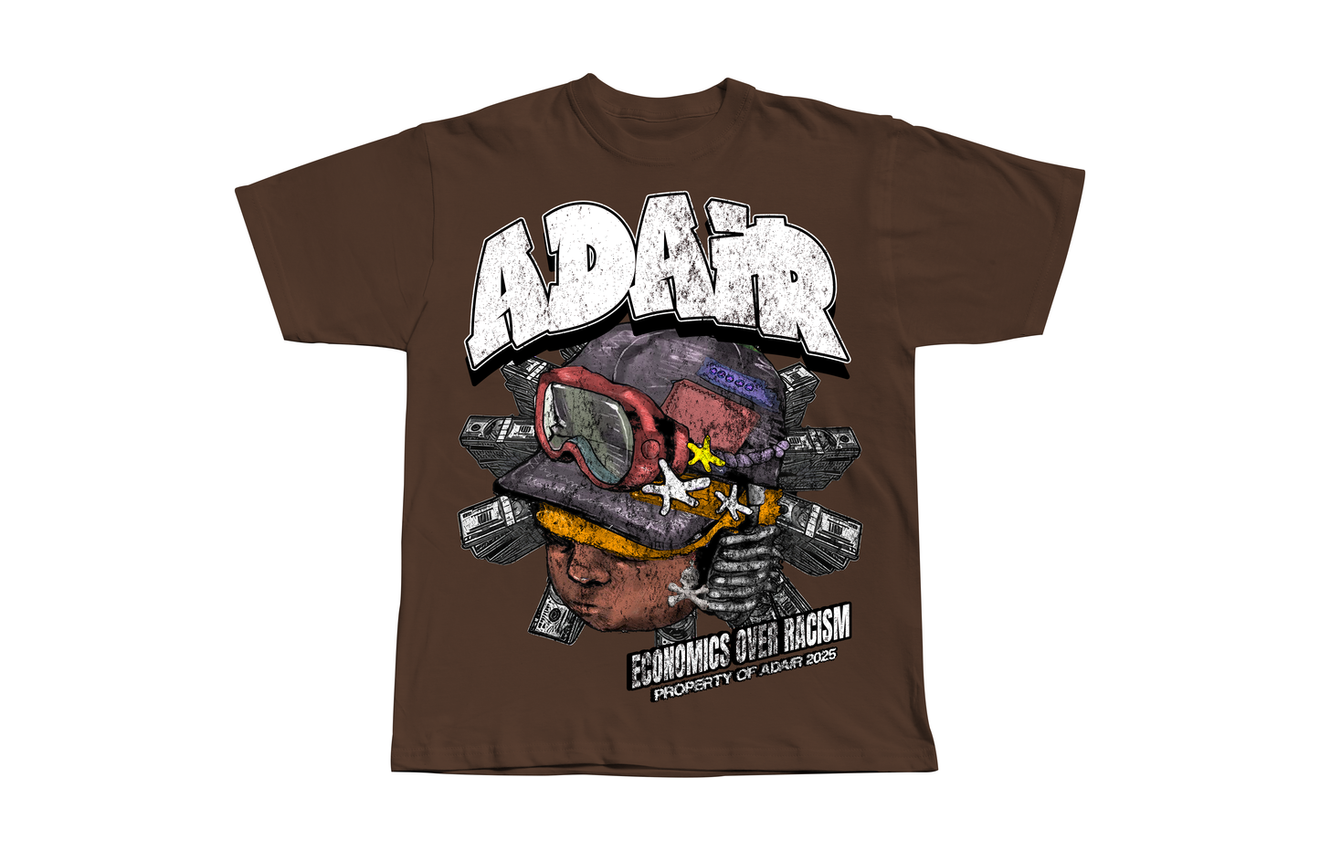 ECONOMICS OVER RACISM  GRAPHIC TEE