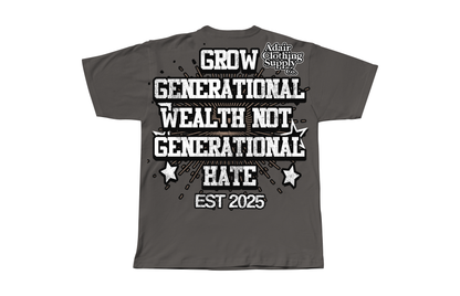 ECONOMICS OVER RACISM  GRAPHIC TEE