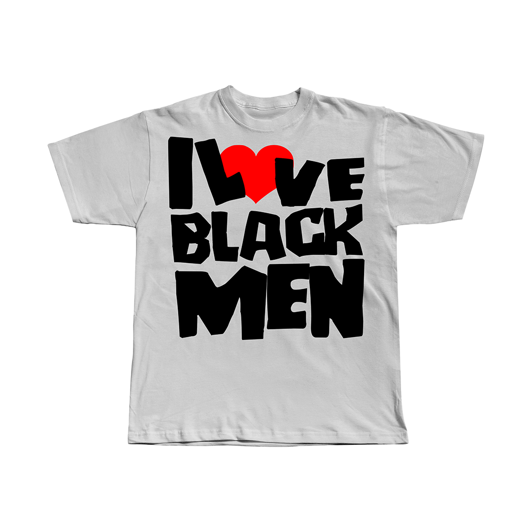 I LOVE BLACK MEN STATEMENT GRAPHIC TEE