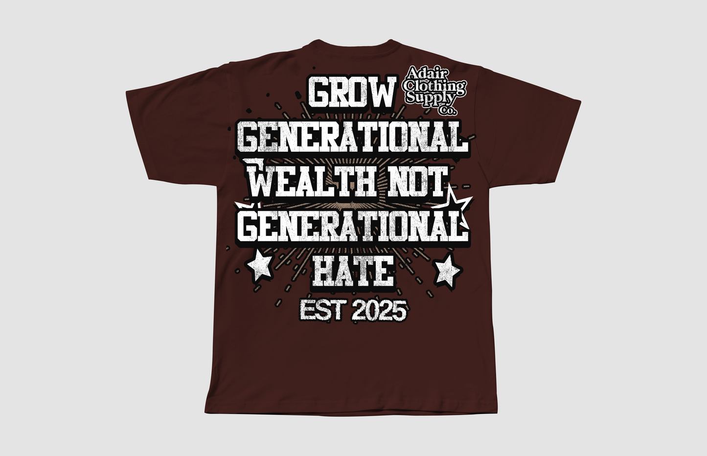 ECONOMICS OVER RACISM  GRAPHIC TEE